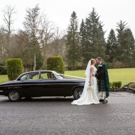 Corona Photographic-scottish-stirling-wedding-photographer-car-bride-groom