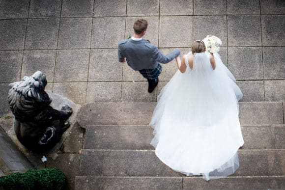 Corona Photographic-scottish-stirling-wedding-photographer-couple-veil