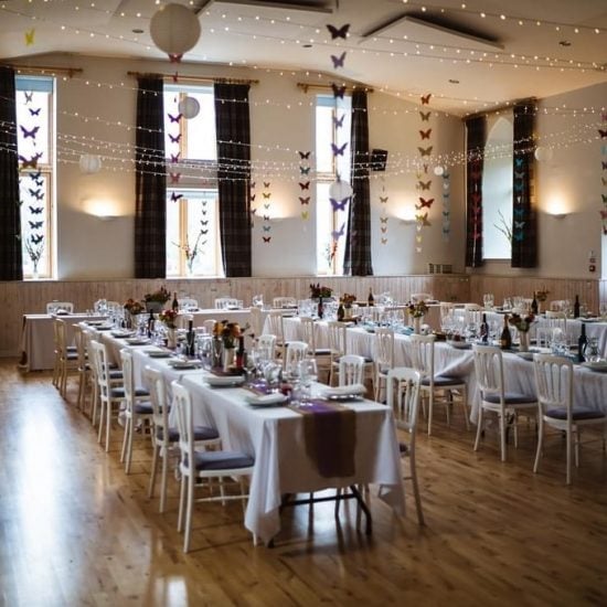scottish-wedding-stirling-glasgow-killearn-scotland-gartmore-village-hall-reception-dining