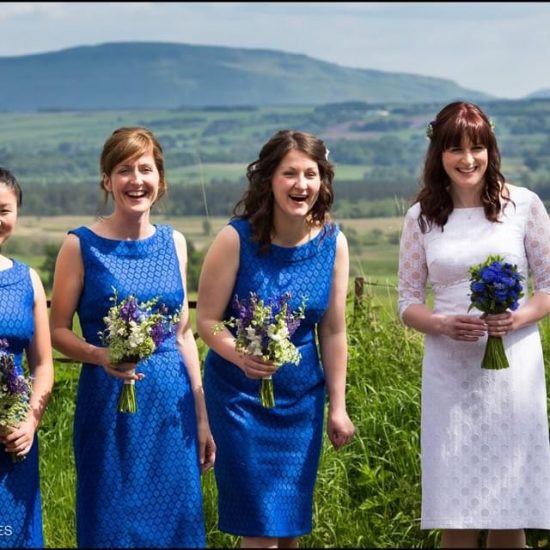 scottish-wedding-stirling-glasgow-killearn-scotland-gartmore-village-hall-reception-bridesmaids