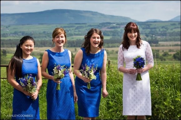 scottish-wedding-stirling-glasgow-killearn-scotland-gartmore-village-hall-reception-bridesmaids