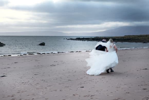 denise-mcdonald-glasgow-photographer-bride-groom-beach-waterside