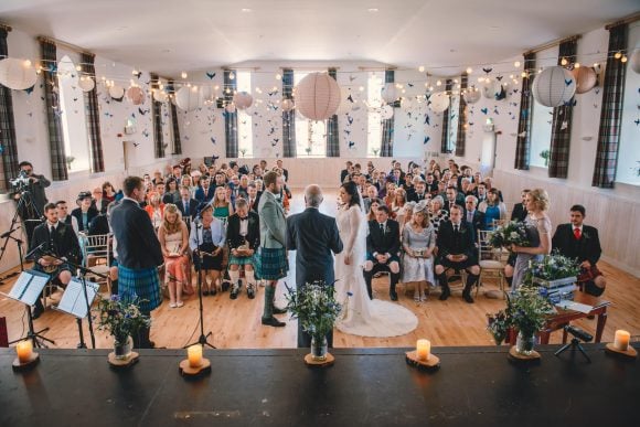 scottish-wedding-stirling-glasgow-killearn-scotland-gartmore-village-hall-reception-vows