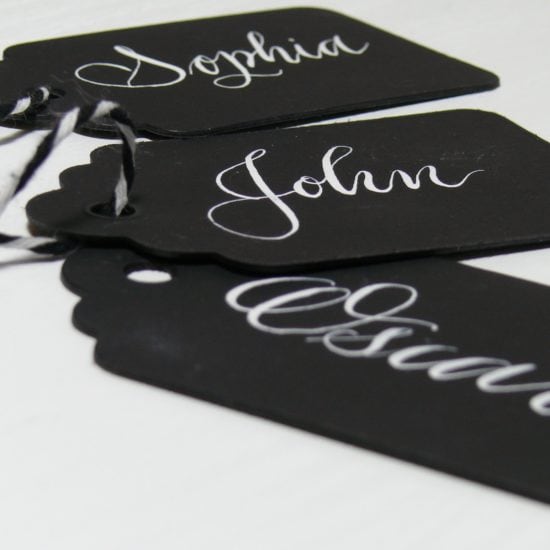Juno-Calligraphy-Scottish-Wedding-Stationery-Black tags