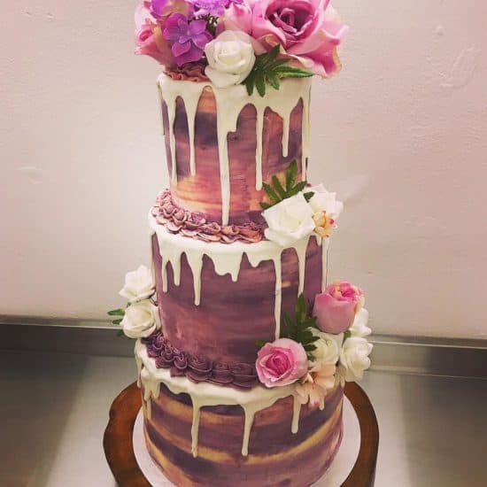 sunflower-bakehouse-glasgow-scottish-wedding-cakes-drip-flower-design